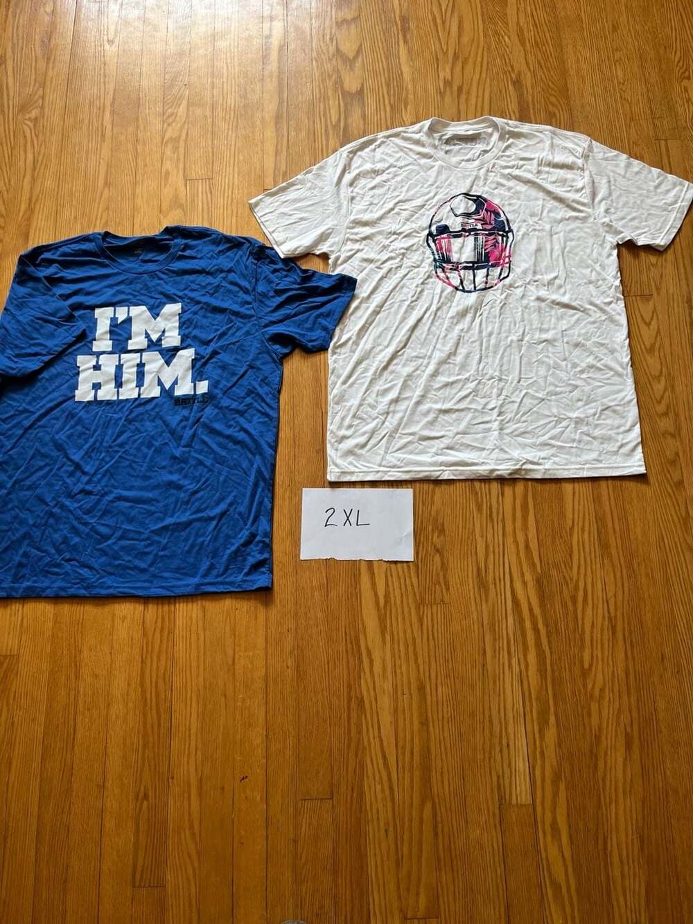 Battle Sports I'm Him And Helmet Graphic T-Shirt Bundle Set